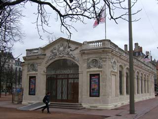 A small but ornate stone building